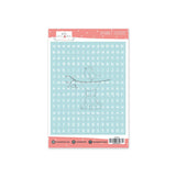 Alphabet Stickers Jade Sky Blue