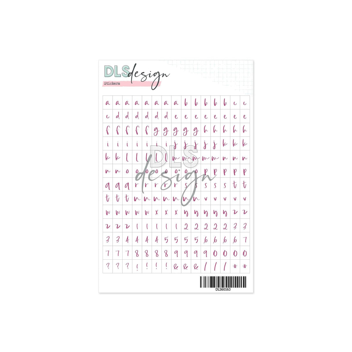 Alphabet Stickers Katie Plum