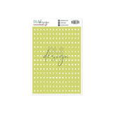 Alphabet Stickers Levi Matcha