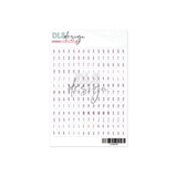 Alphabet Stickers Mila Purple