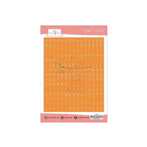 Alphabet Stickers Moris Papaya