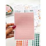 Alphabet Stickers Nina Coral Sands
