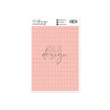Alphabet Stickers Nina Coral Sands