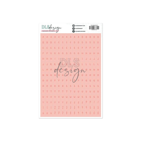Alphabet Stickers Nina Coral Sands