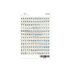 Alphabet Stickers Project Pepernoot Streep