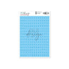 Alphabet Stickers Rosie Azure