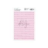 Alphabet Stickers Rosie Candy Floss