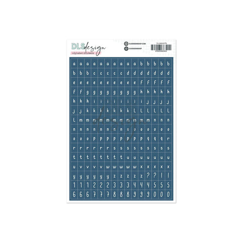 Alphabet Stickers Rosie Navy