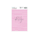 Alphabet Stickers Sally Peony