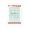 Alphabet Stickers Seafoam December Stories