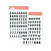 Alphabet Stickers Spooky Things