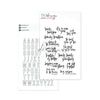 Alphabet & Word Stickers Vision