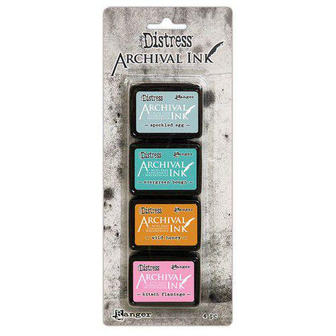 Archival Distress Ink pads - Kit #4