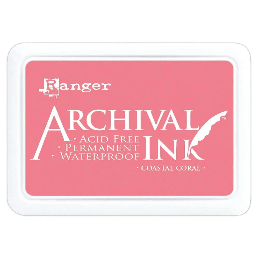 Archival Ink pad - Coastal Coral
