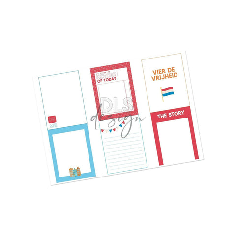 Bevrijdingsdag Journaling Cards