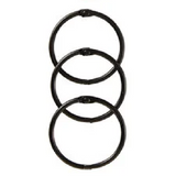 Book Binding Ring | Black 38mm