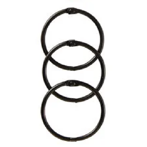 Book Binding Ring | Black 38mm