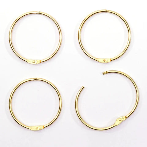 Book Binding Ring | Gold 50mm