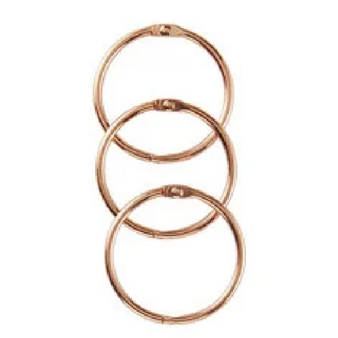 Book Binding Ring | Rose Gold 38mm
