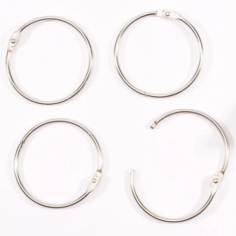 Book Binding Ring | Silver 50mm