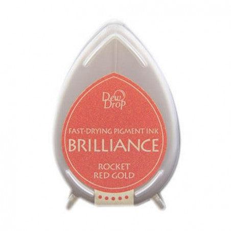 Brilliance Ink pad - Rocket Red Gold