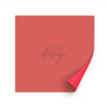 Cardstock 12" Deep Coral - Bright Red