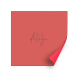 Cardstock 12" Deep Coral - Bright Red