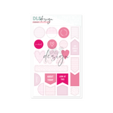 Chipboard Essential Shapes Cotton Candy