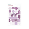 Chipboard Essential Shapes Purple