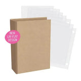Chipboard album 4x6 Kraft