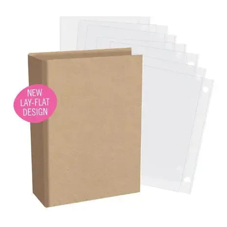 Chipboard album 4x6 Kraft
