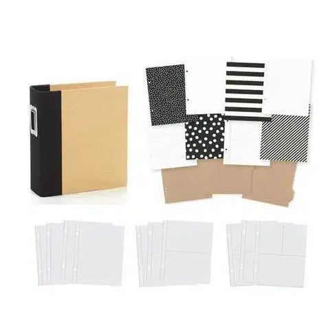 Chipboard album 6x8 Black