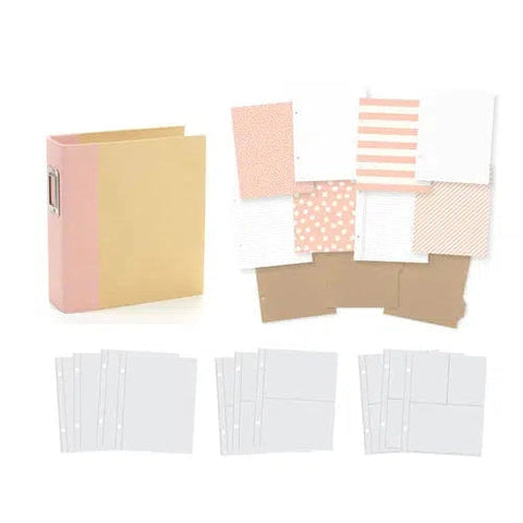 Chipboard album 6x8 Blush