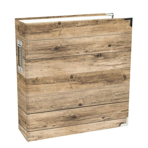 Chipboard album 6x8 Hickory