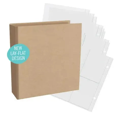 Chipboard album 6x8 Kraft