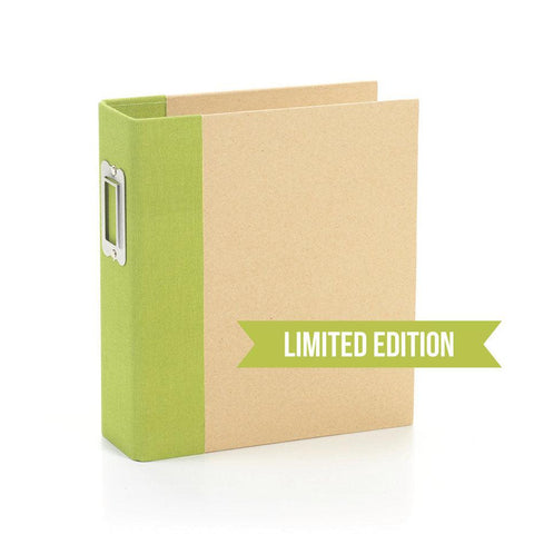 Chipboard album 6x8 Lime