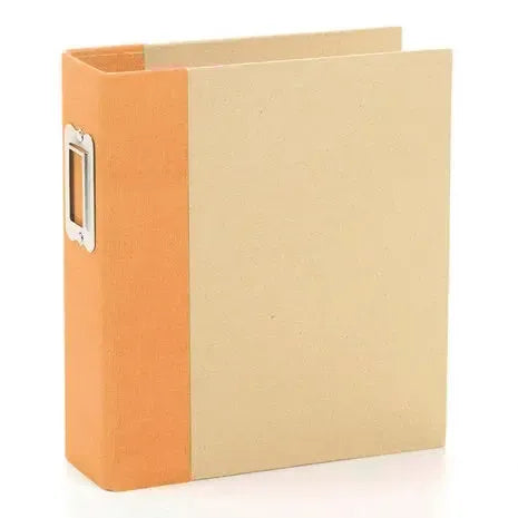 Chipboard album 6x8 Orange