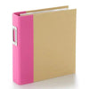 Chipboard album 6x8 Pink