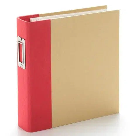 Chipboard album 6x8 Red