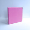 Chipboard album 6x8 Wide Spine Cherry Stripes
