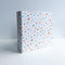 Chipboard album 6x8 Wide Spine Dots