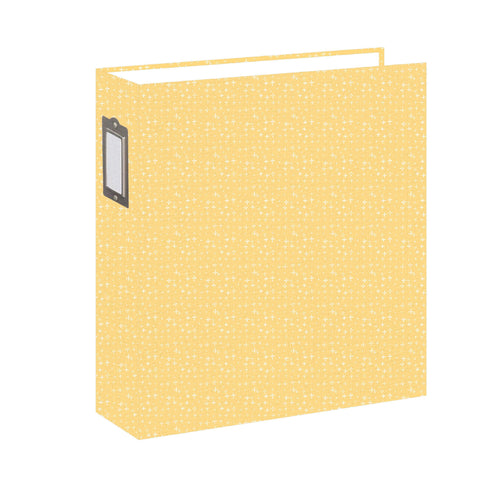 Chipboard album 6x8 Wide Spine Light Sunshine Crosses