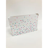 Chipboard album 8x6 Wide Spine Hearts