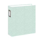 Chipboard album 9x12 Seafoam Dots