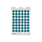 Clear Reinforcers Stickers Denim
