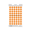 Clear Reinforcers Stickers Papaya