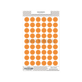 Clear Reinforcers Stickers Papaya