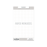 Clear Reinforcers Stickers White Transparent