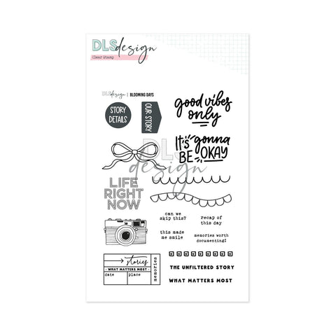 Clear Stamp A Story Of Blooming Days