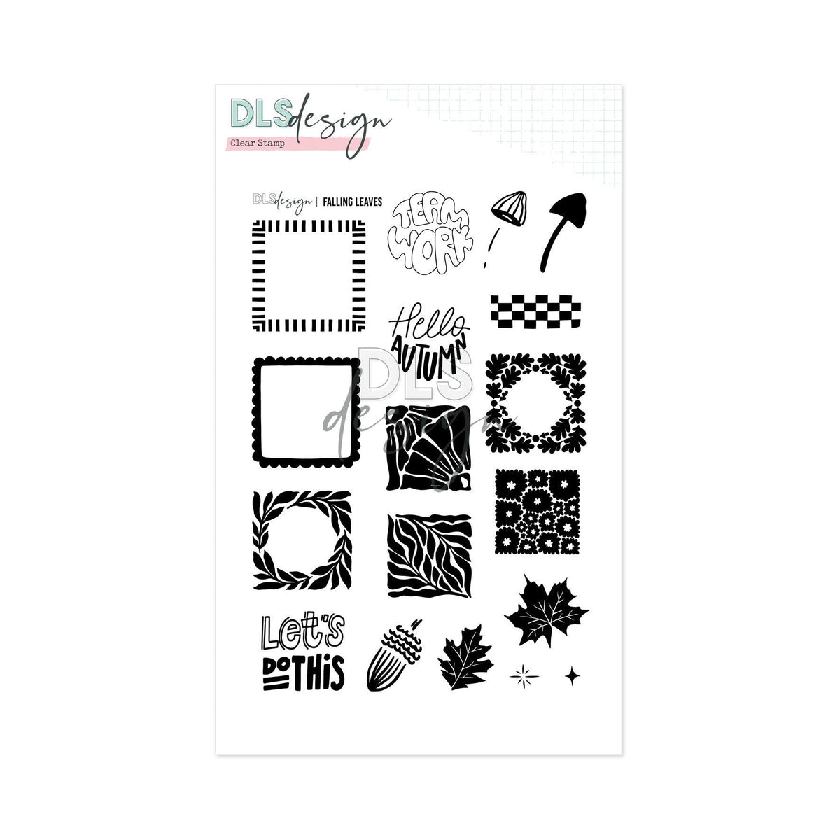 Clear Stamp A Story Of Falling Leaves